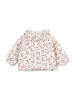 Blouse avec imprimé en tissu de coton Blouse avec imprimé en tissu de coton