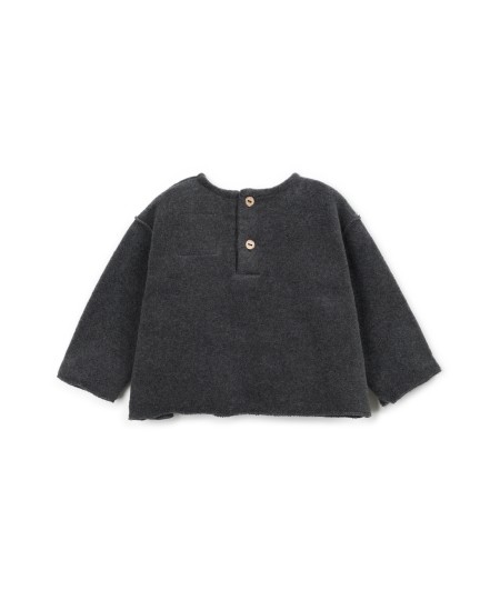Pull en maille de fibres naturelles