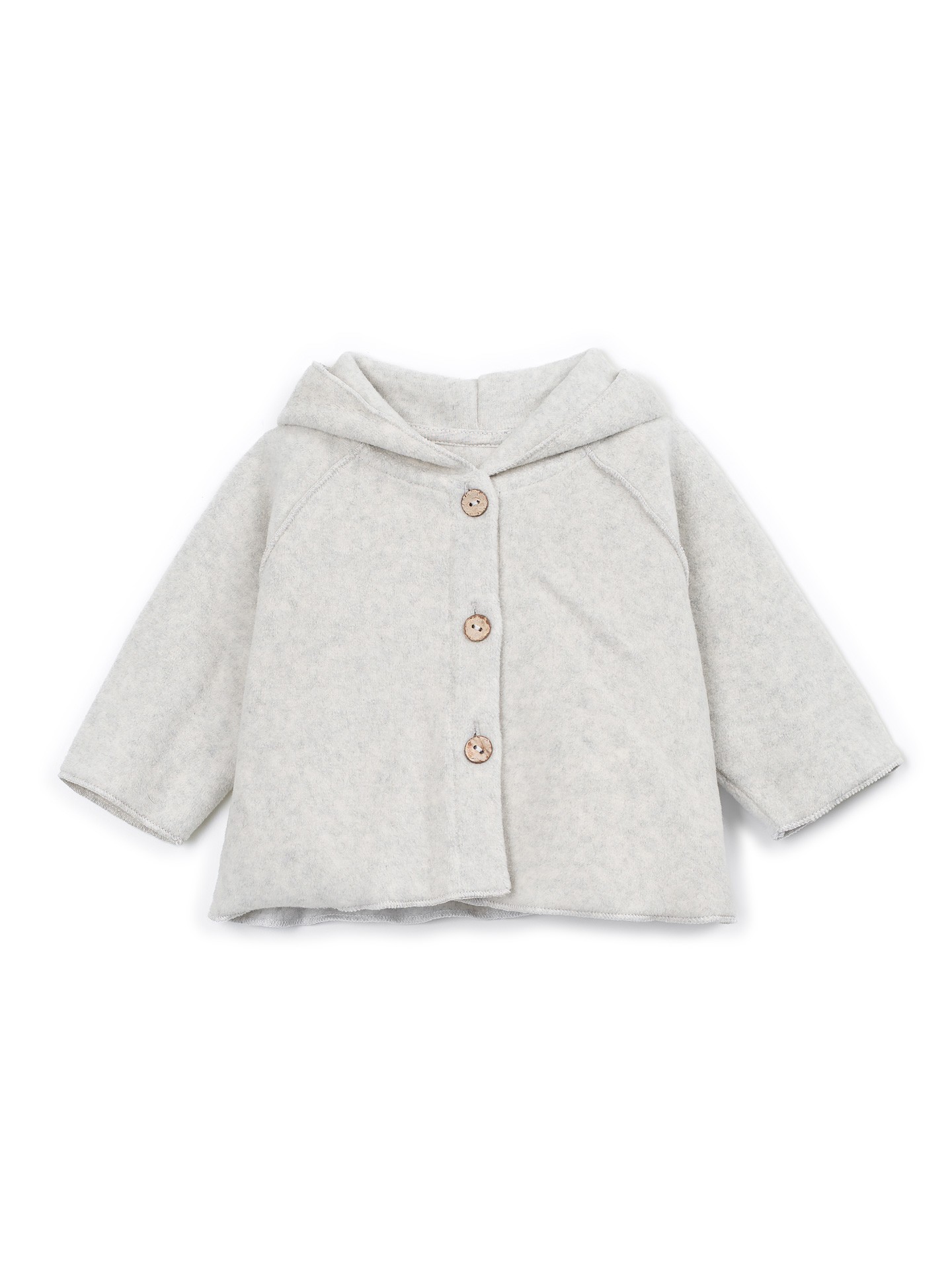 Veste en polaire avec capuche