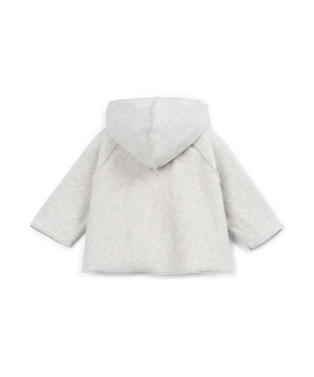 Veste en polaire avec capuche
