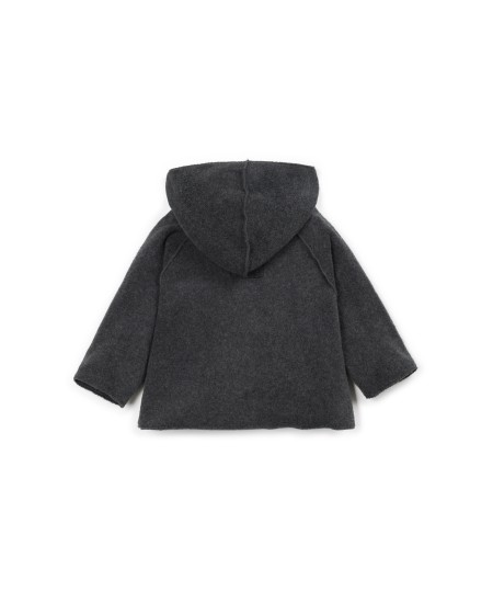 Veste en polaire avec capuche