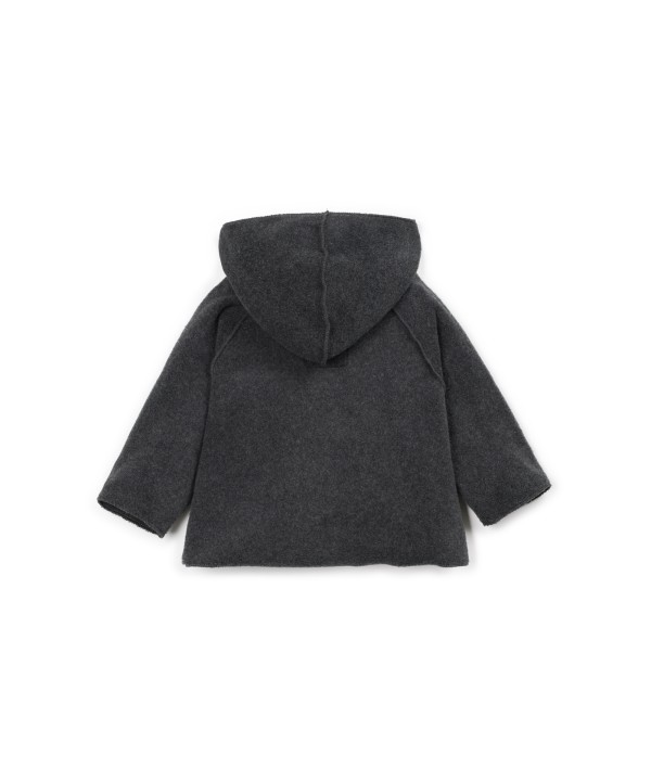 Veste en polaire avec capuche