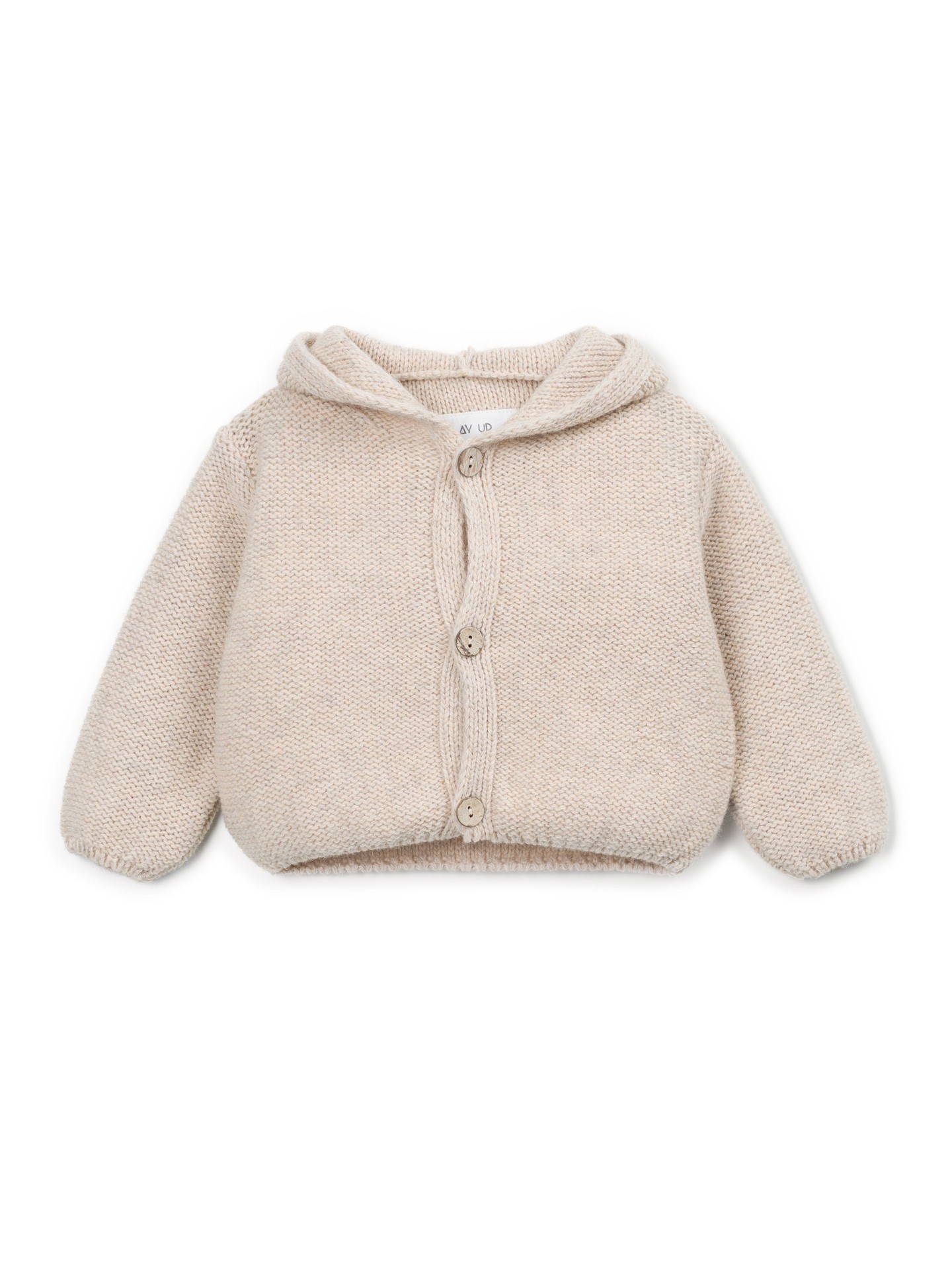 Veste en tricot avec ouverture frontale