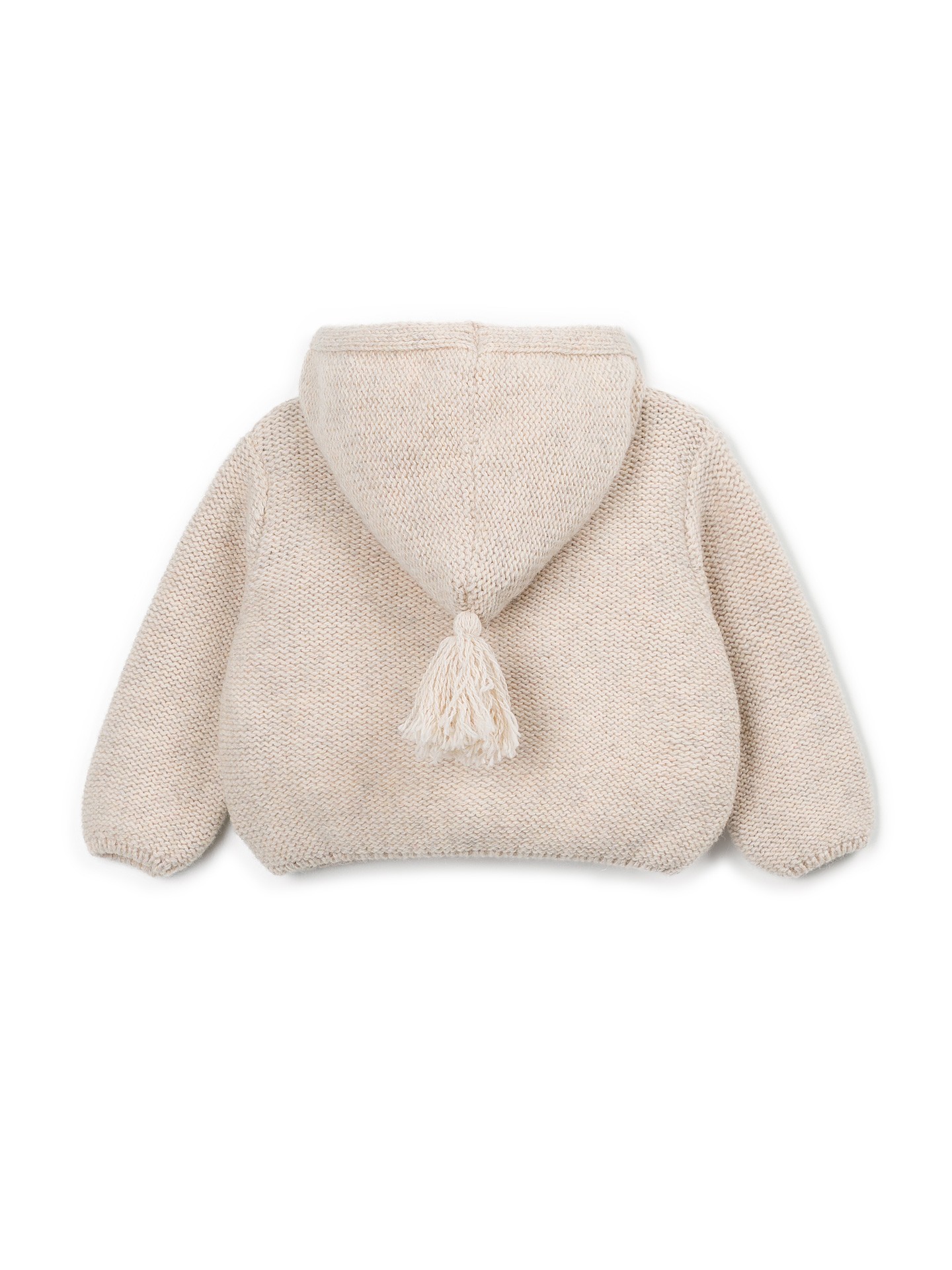 Veste en tricot avec ouverture frontale