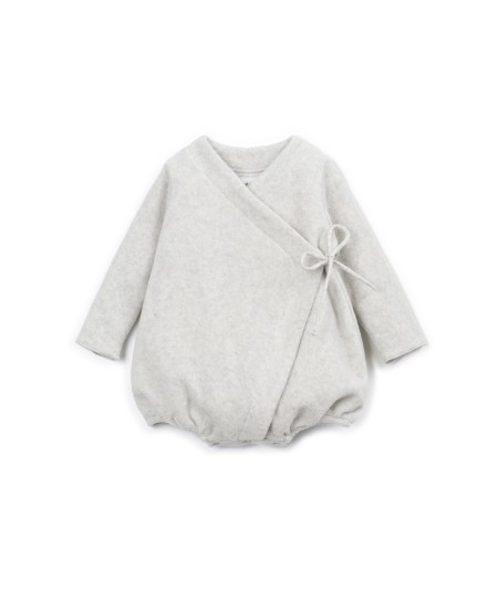 Polar knit jumpsuit in organic cotton - Image product