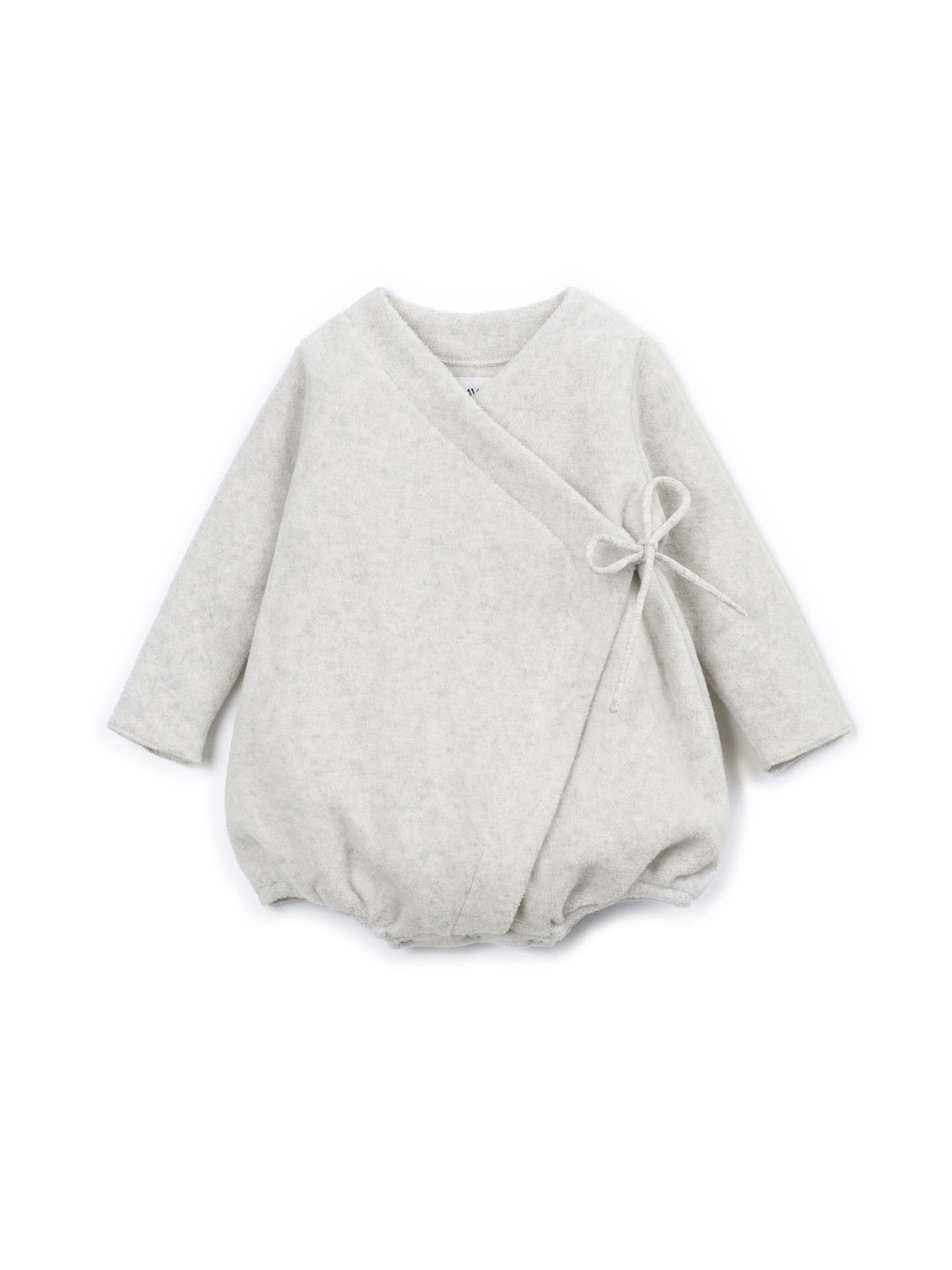 Polar knit jumpsuit in organic cotton