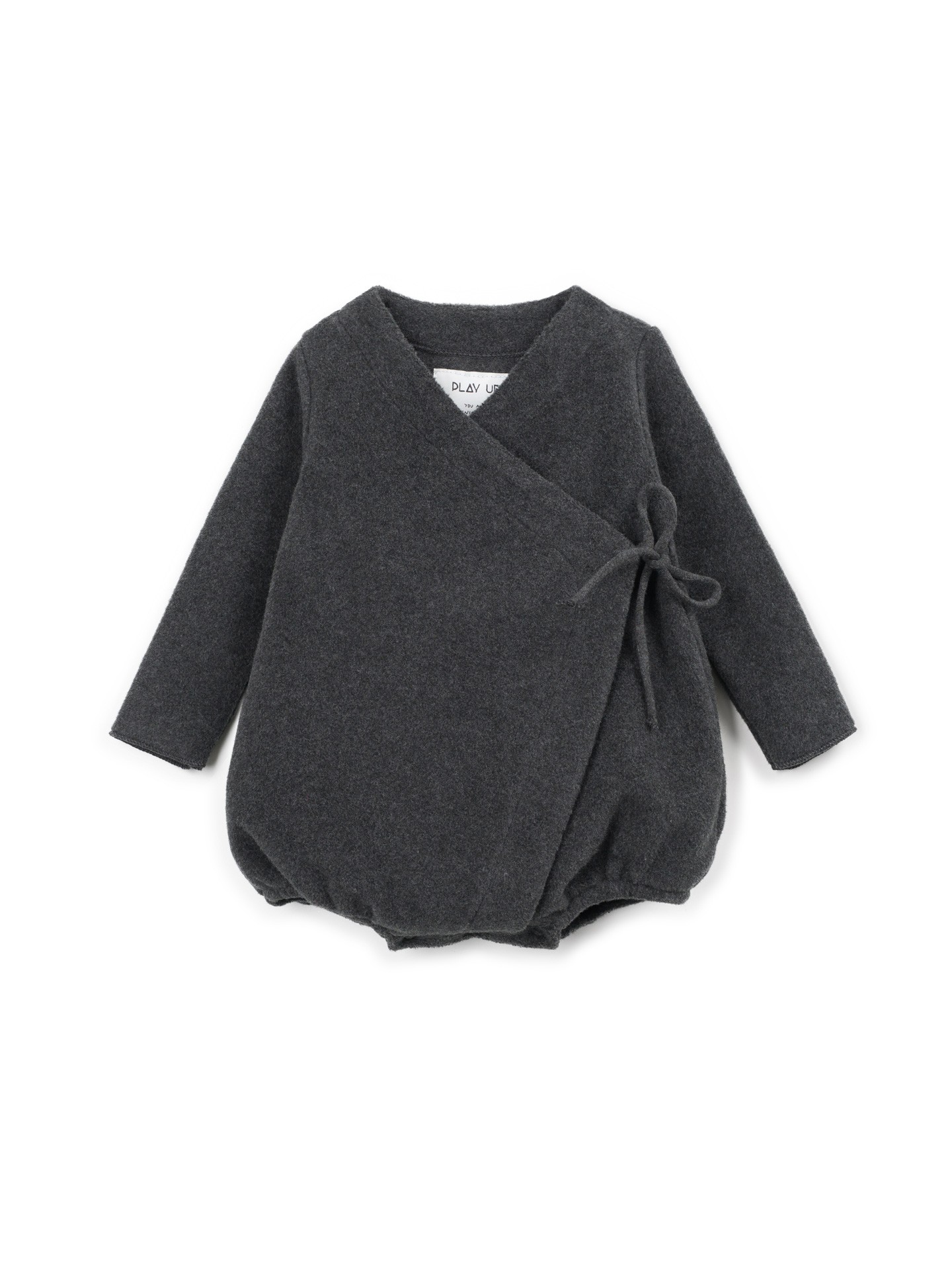 Polar knit jumpsuit in organic cotton