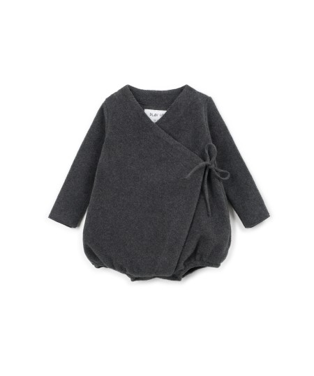Polar knit jumpsuit in organic cotton - Image product