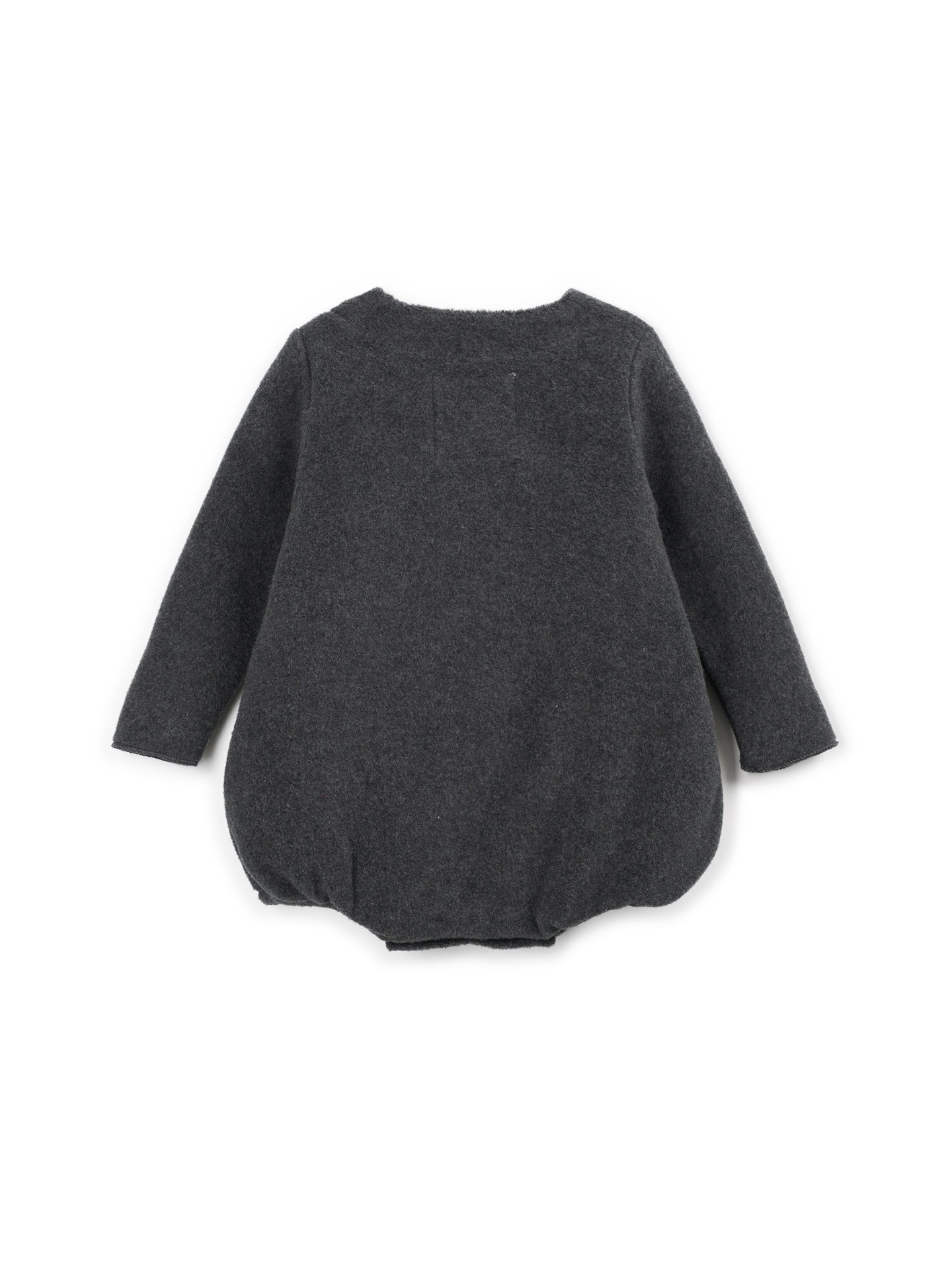 Polar knit jumpsuit in organic cotton