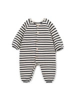 Knit jumpsuit with a mixture of natural and recycled fibers Knit jumpsuit with a mixture of natural and recycled fibers