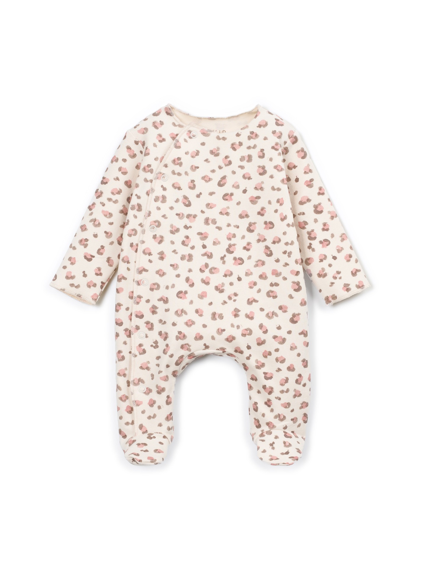 Jersey jumpsuit with natural fibers