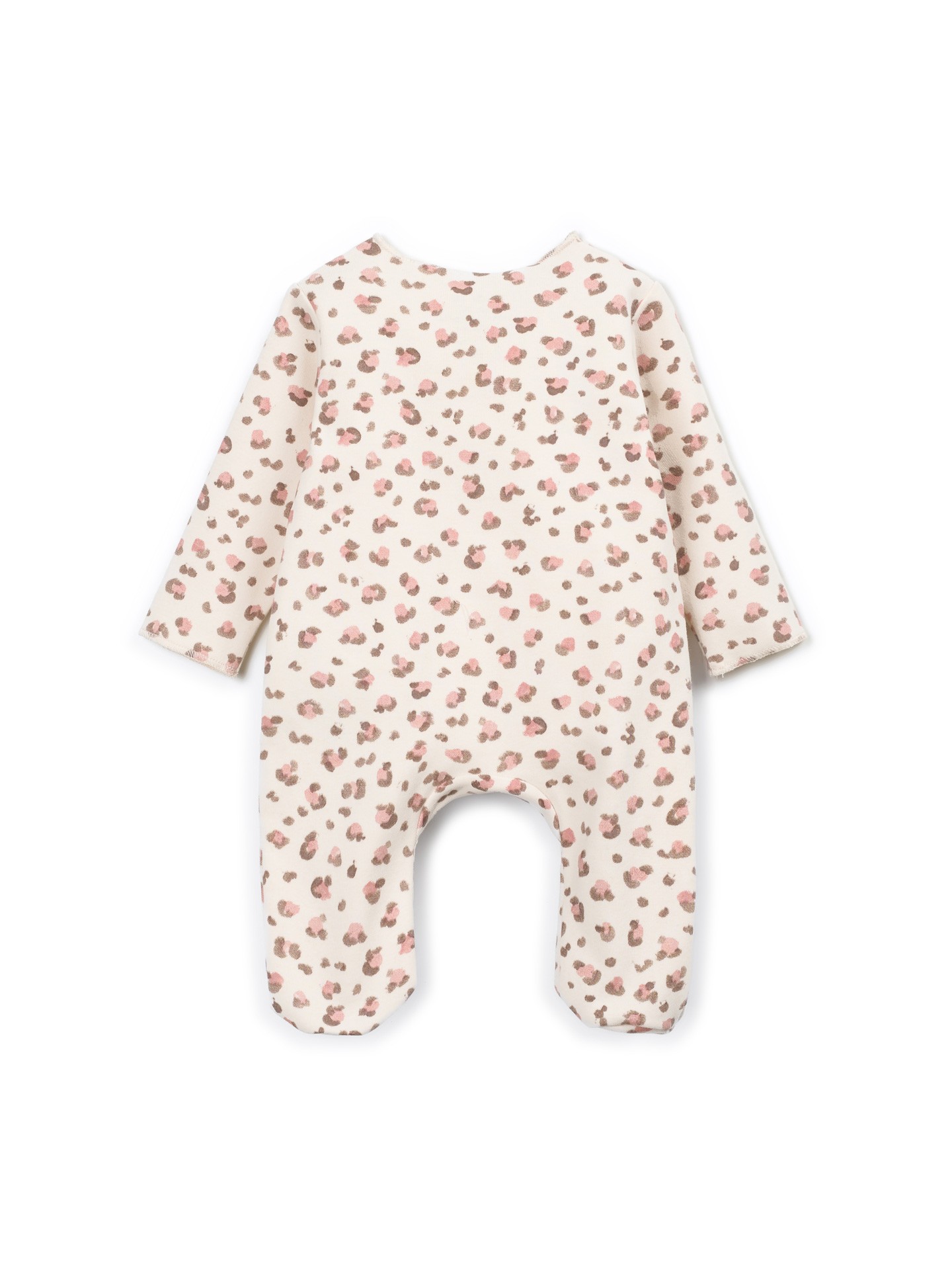 Jersey jumpsuit with natural fibers