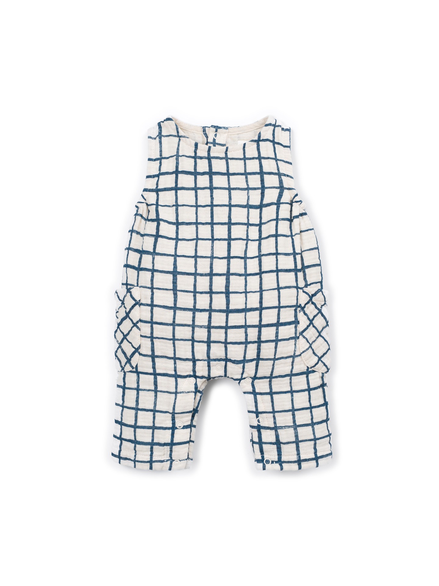 Cotton fabric jumpsuit