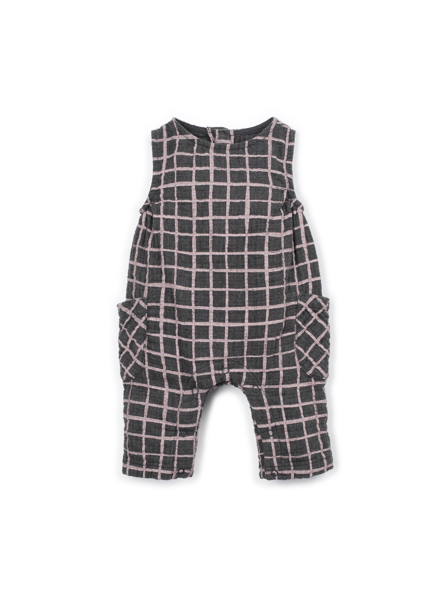Cotton fabric jumpsuit