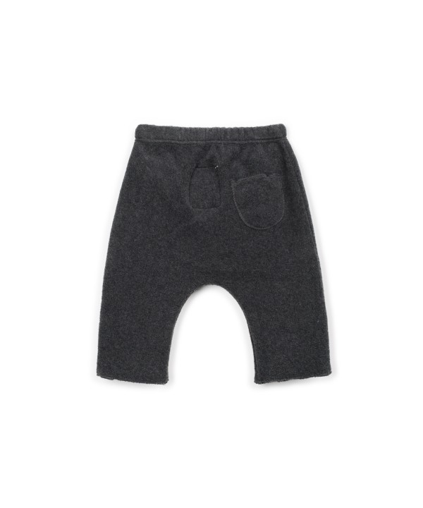 Polar fleece pants in organic cotton
