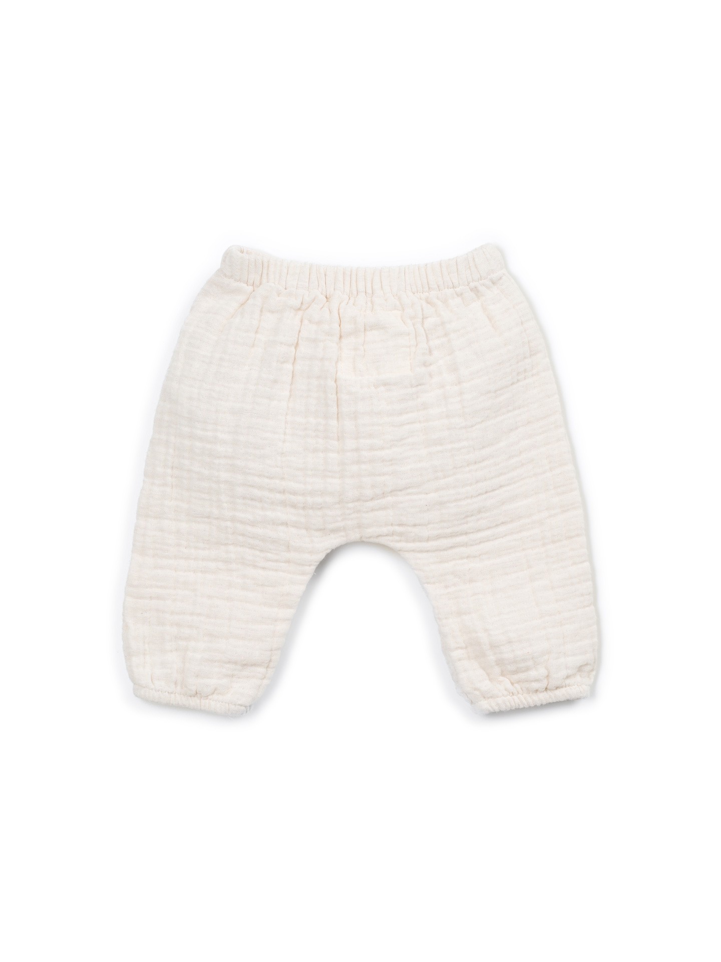 Pantalon en tissu de coton