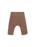 Jersey leggings with elastic waistband