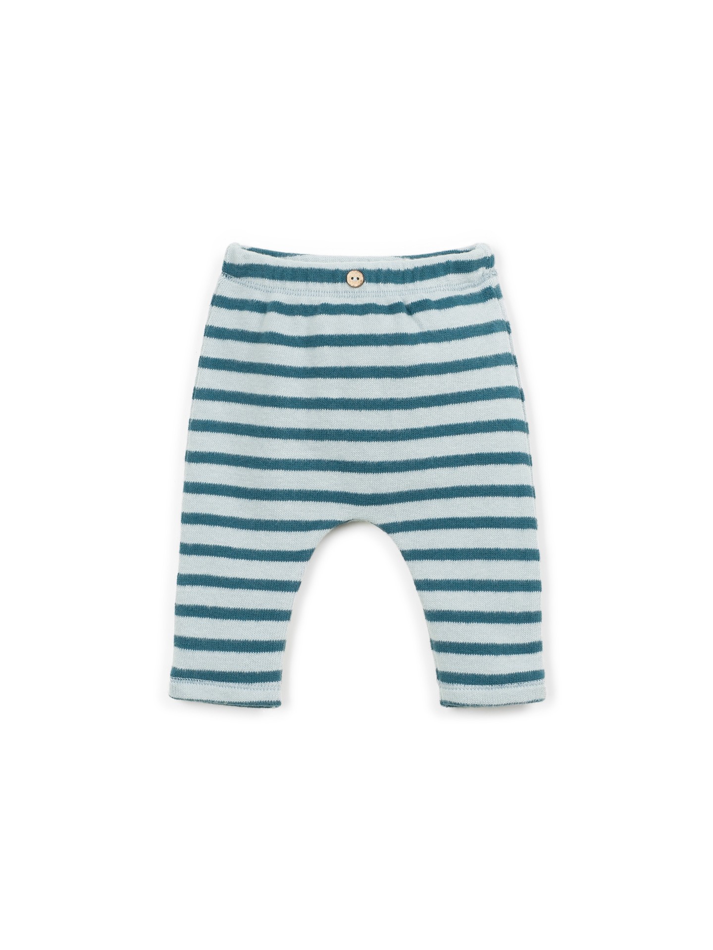 Jersey leggings with elastic waistband