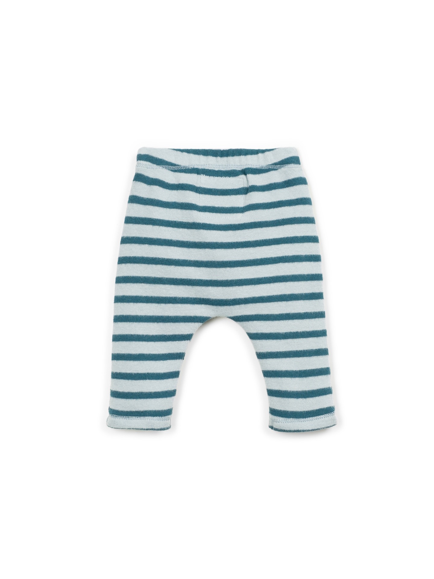 Jersey leggings with elastic waistband