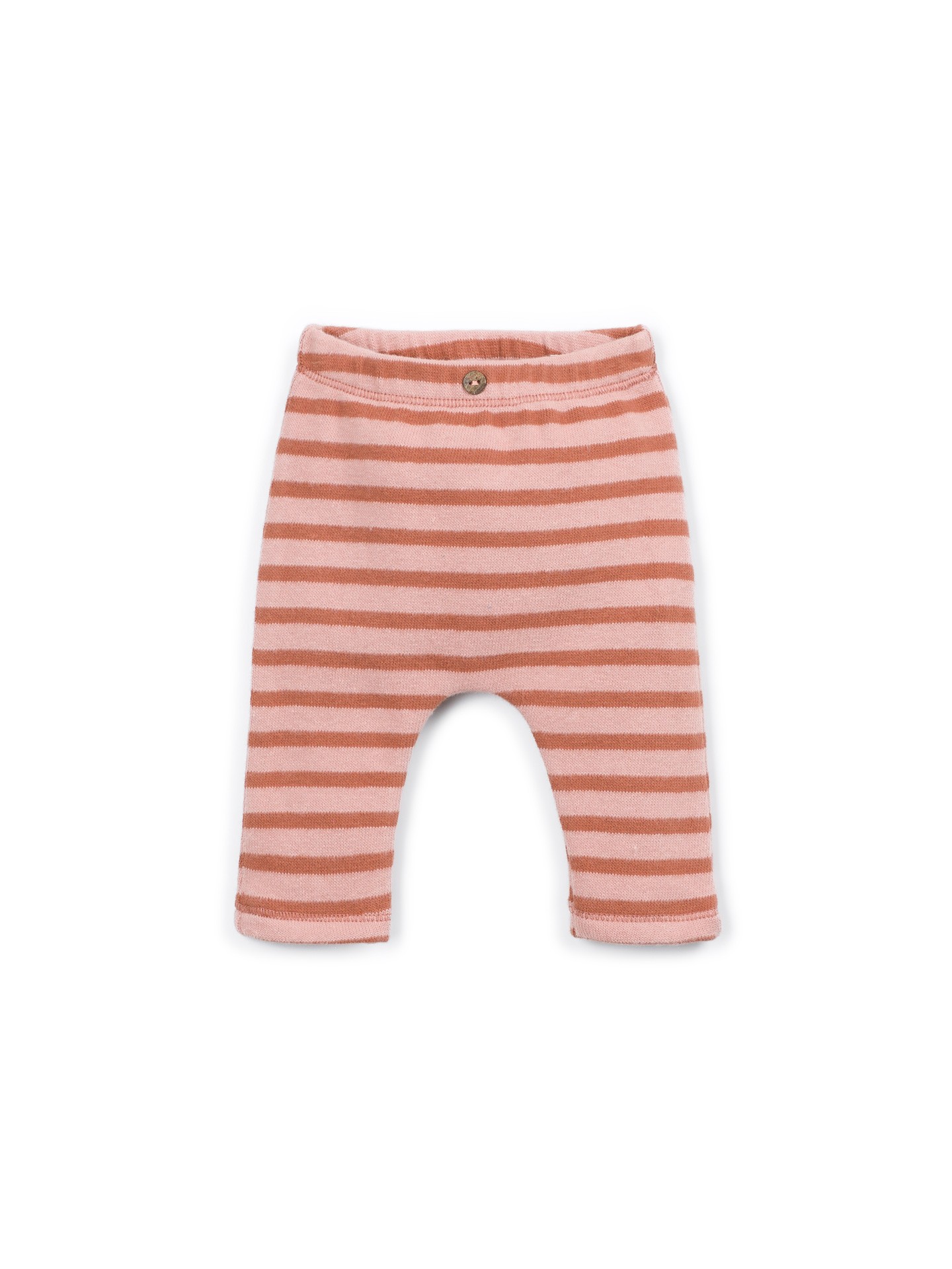 Jersey leggings with elastic waistband