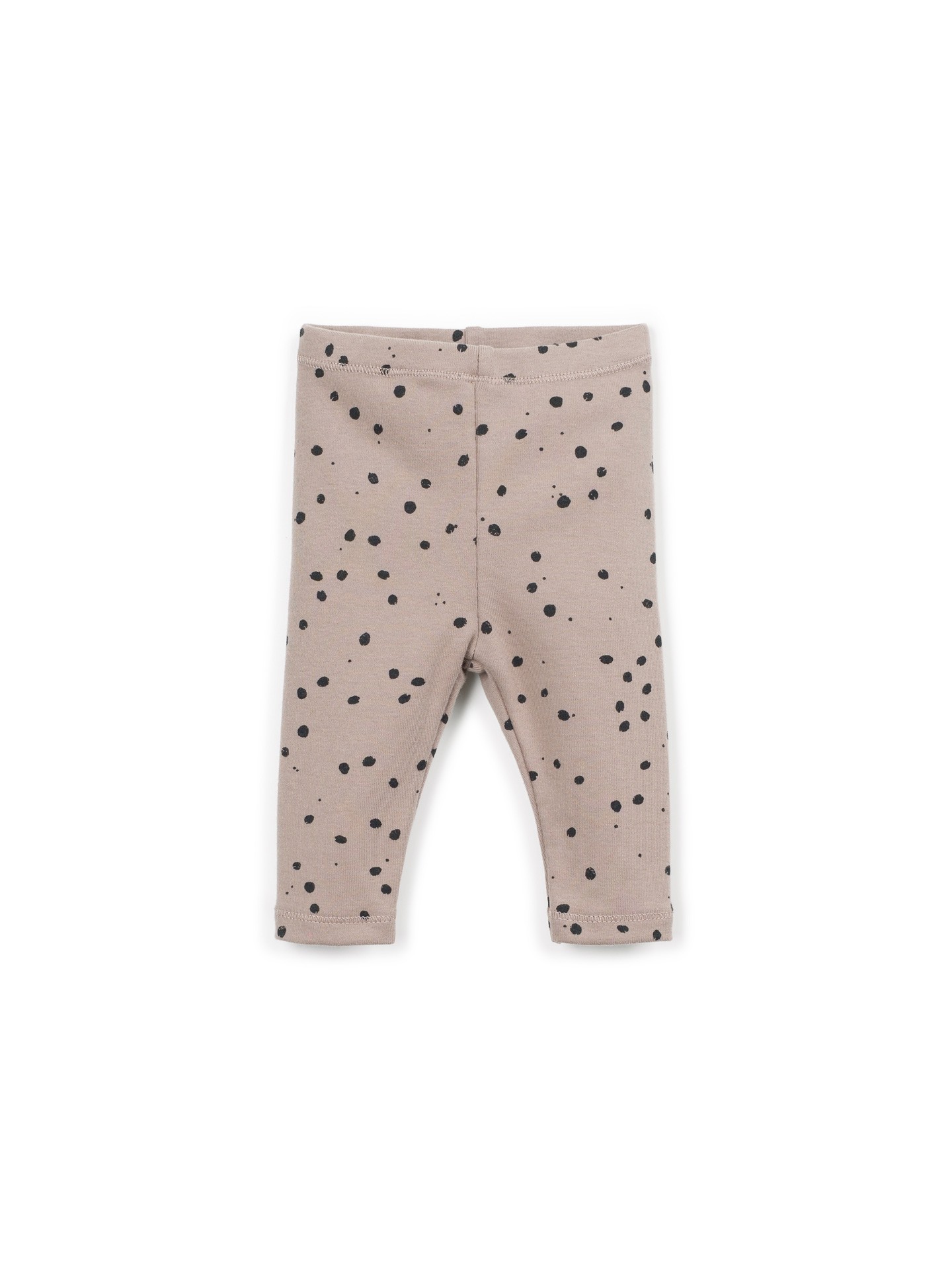Leggings en maille avec mélange de fibres naturelles et fibres recyclées
