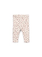 Jersey leggings with a blend of natural and recycled fibers