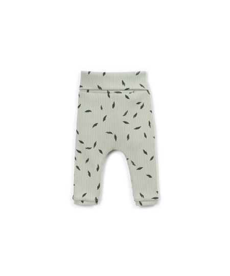 Leggings con estampado de hojitas - Image product