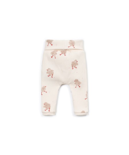 Leggings avec imprimé de poussins