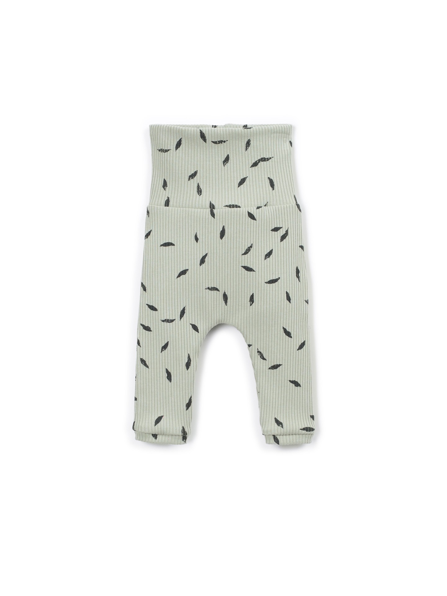 Leggings avec imprimé de petites feuilles