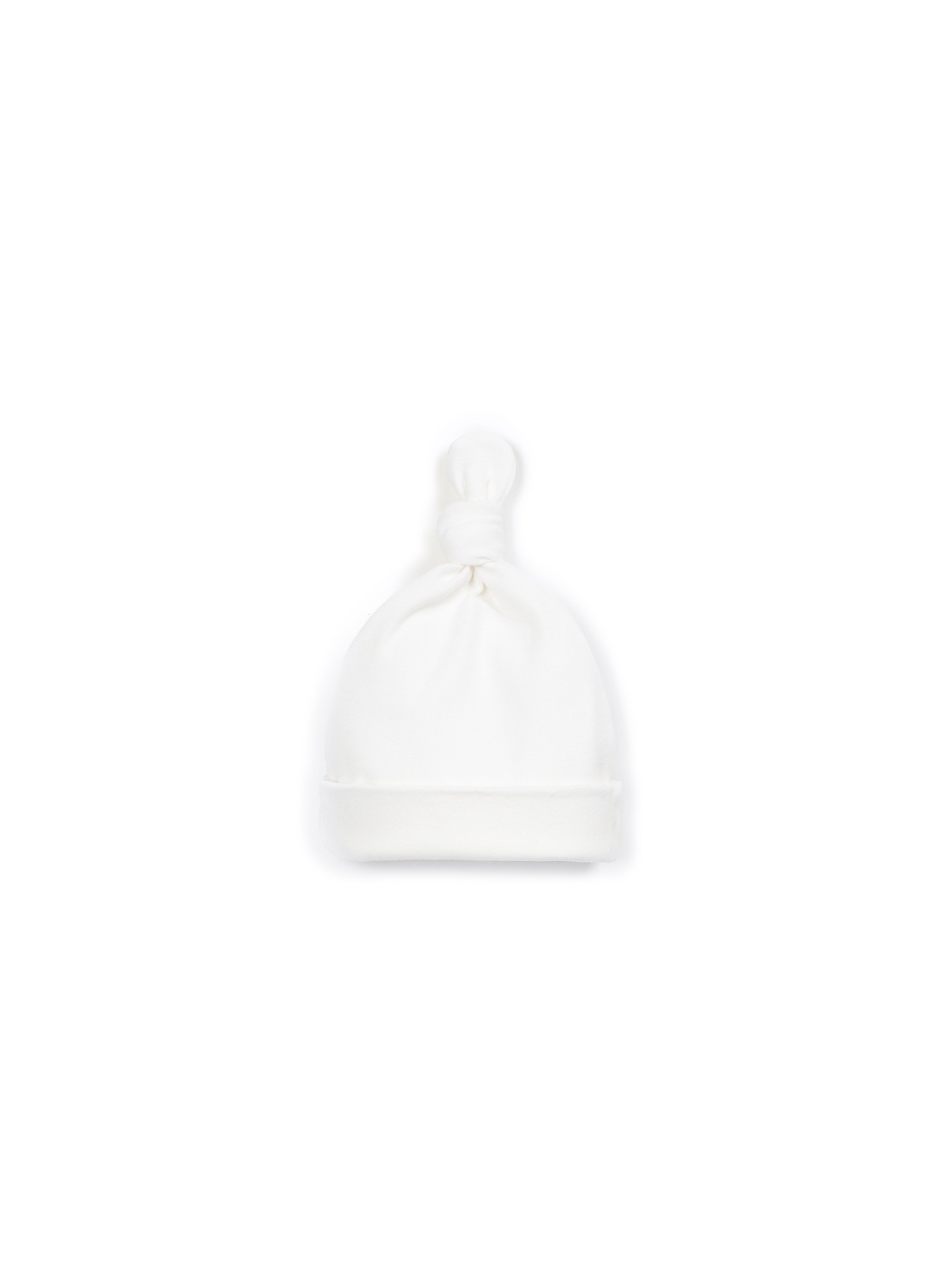 Bonnet en maille avec n?ud décoratif