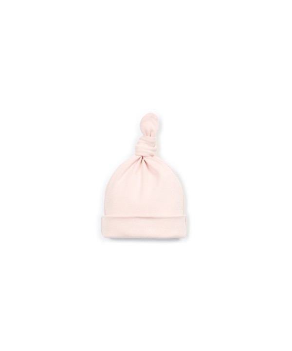 Bonnet en maille avec n?ud décoratif