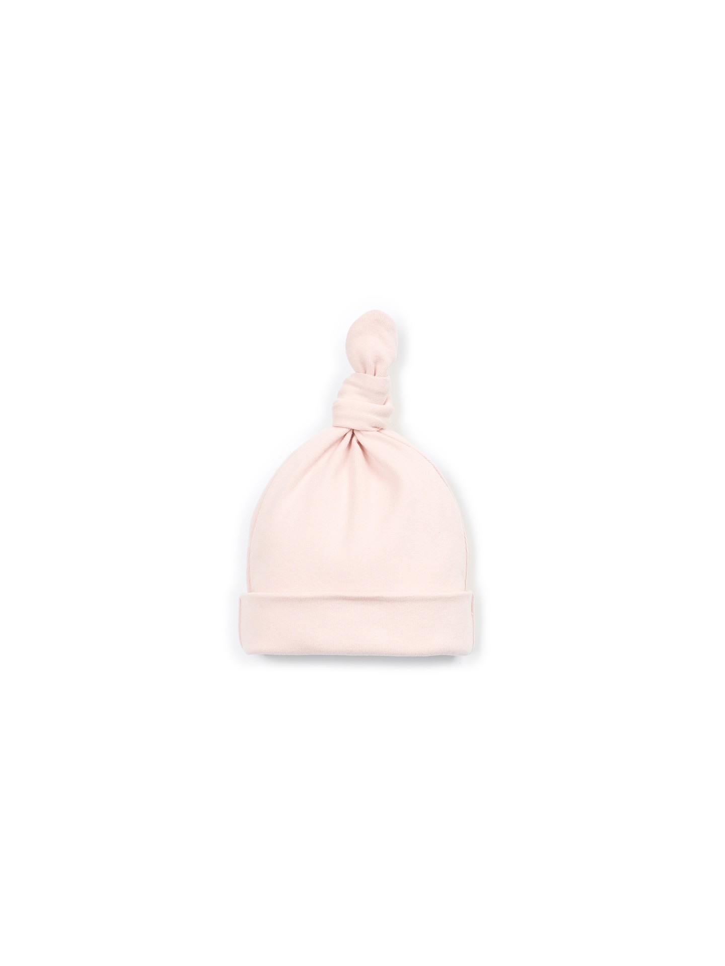 Bonnet en maille avec n?ud décoratif