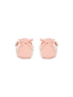 Knit shoes with ankle finish