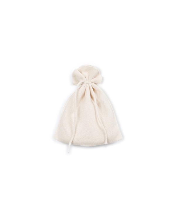 Cotton Knit Hat and Gloves Set