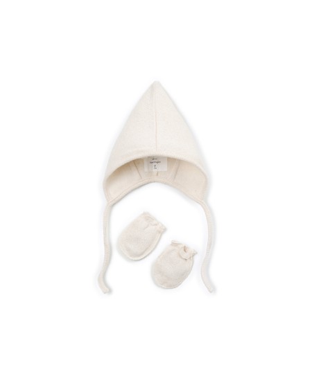 Conjunto de Gorro de Punto y Guantes de Algodón - Image product