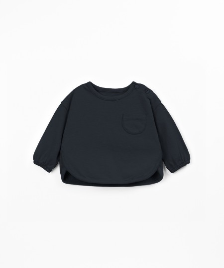 Jersey t-shirt with recycled fibers - Image product