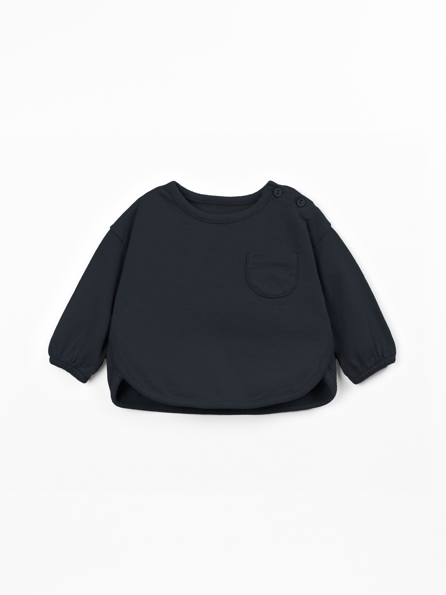 Jersey t-shirt with recycled fibers