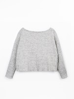 T-shirt en maille de fibres naturelles T-shirt en maille de fibres naturelles