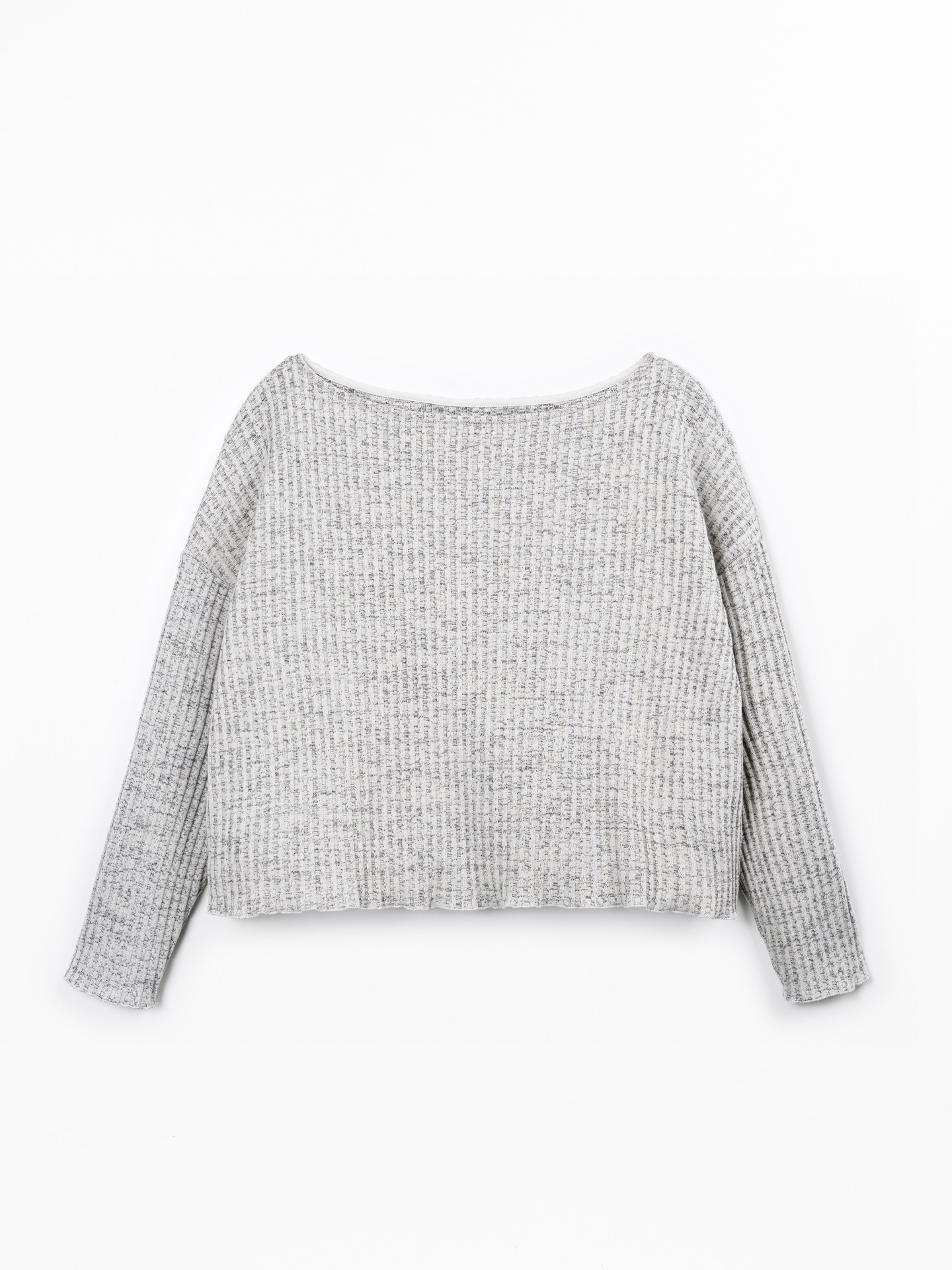 T-shirt en maille de fibres naturelles