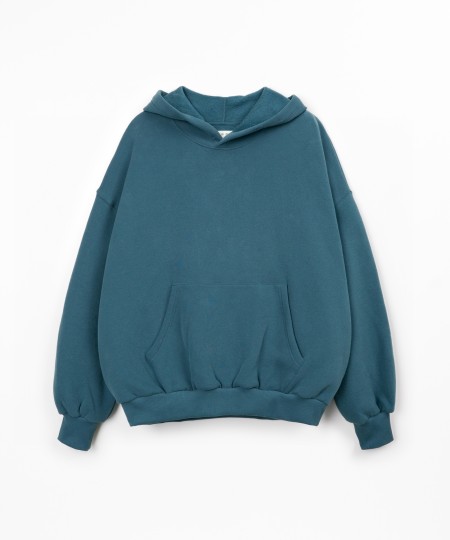 Pull en maille de coton avec int�rieur gratt� - Image product