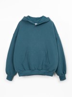 Jersey de punto de algod�n con interior perchado