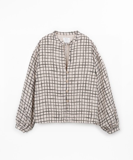 Chemise en tissu de coton