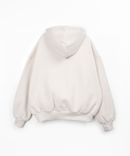 Pull en maille de coton avec intérieur gratté