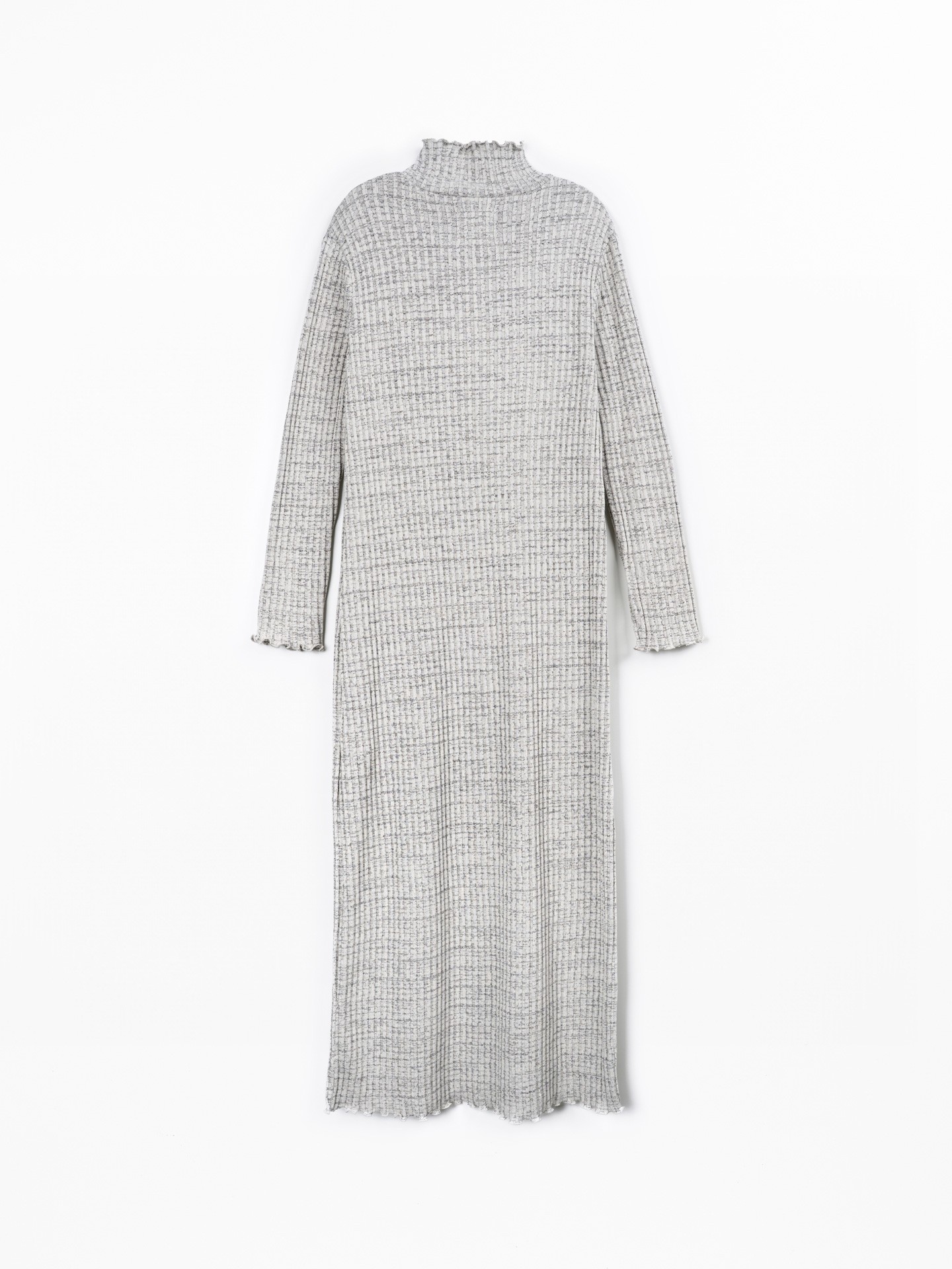 Robe en maille avec fibres naturelles