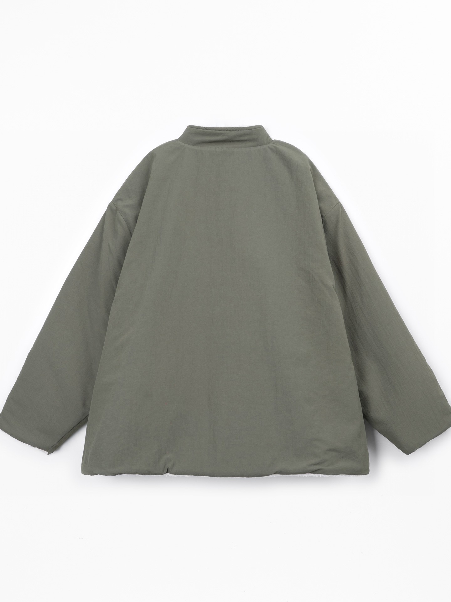 Parka con acabado impermeable