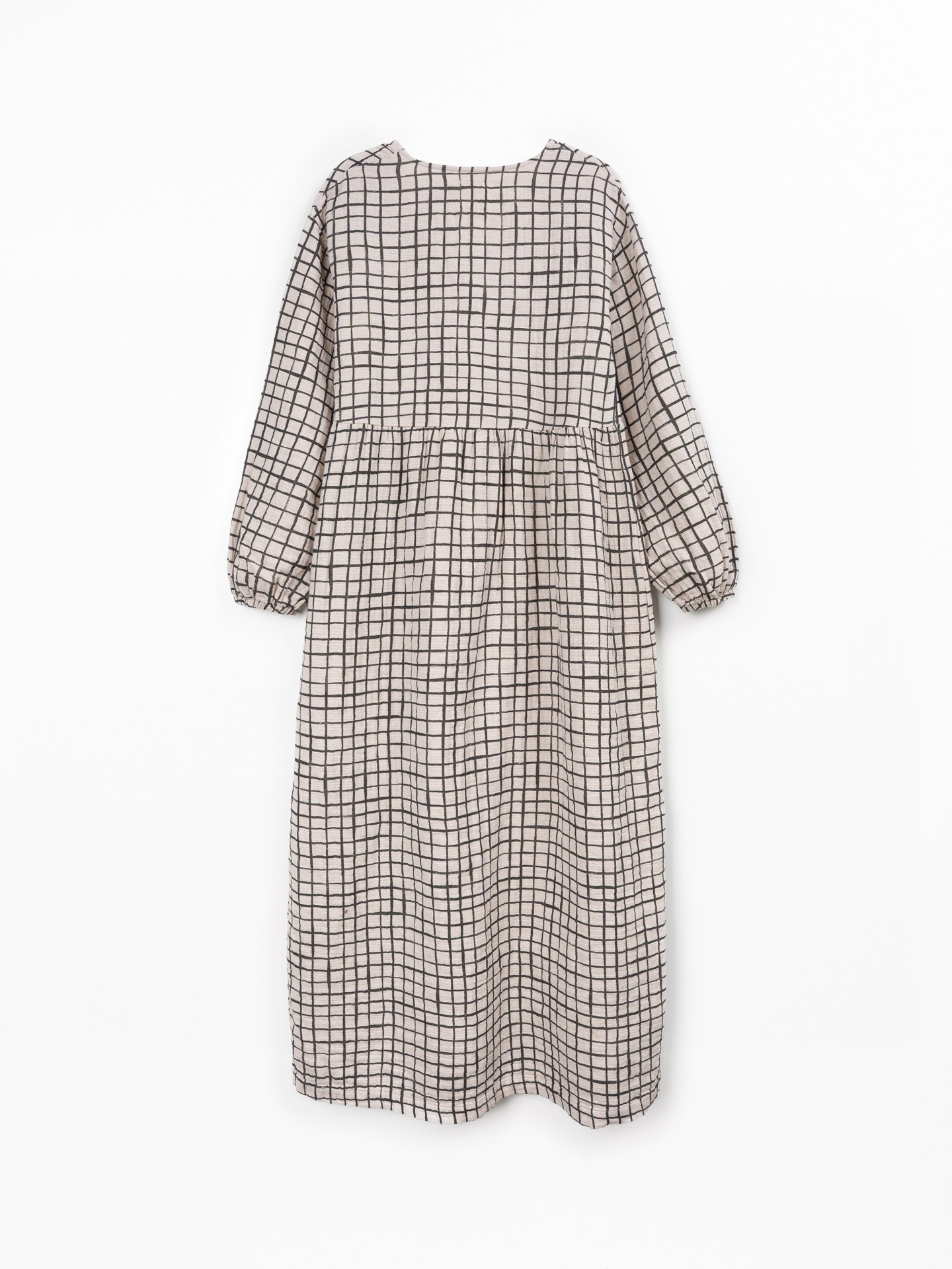 Robe longue en tissu