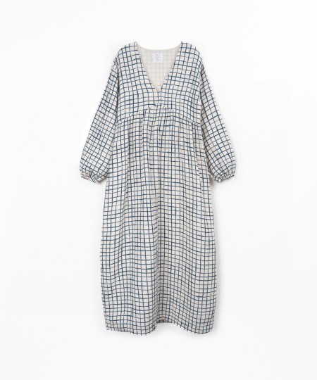 Robe longue en tissu - Image product