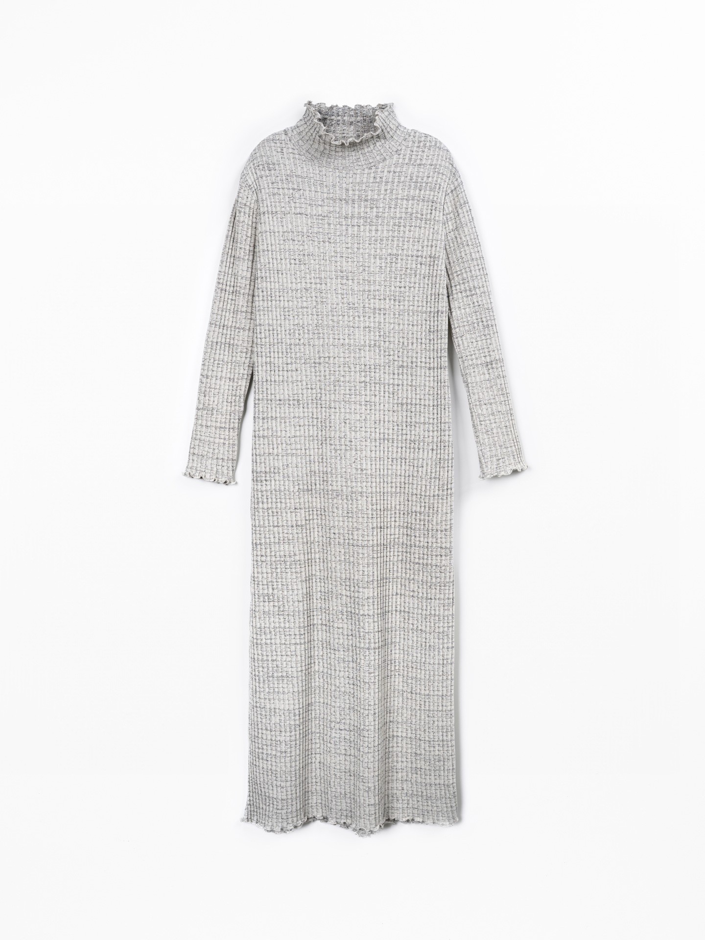 Robe en maille avec fibres naturelles