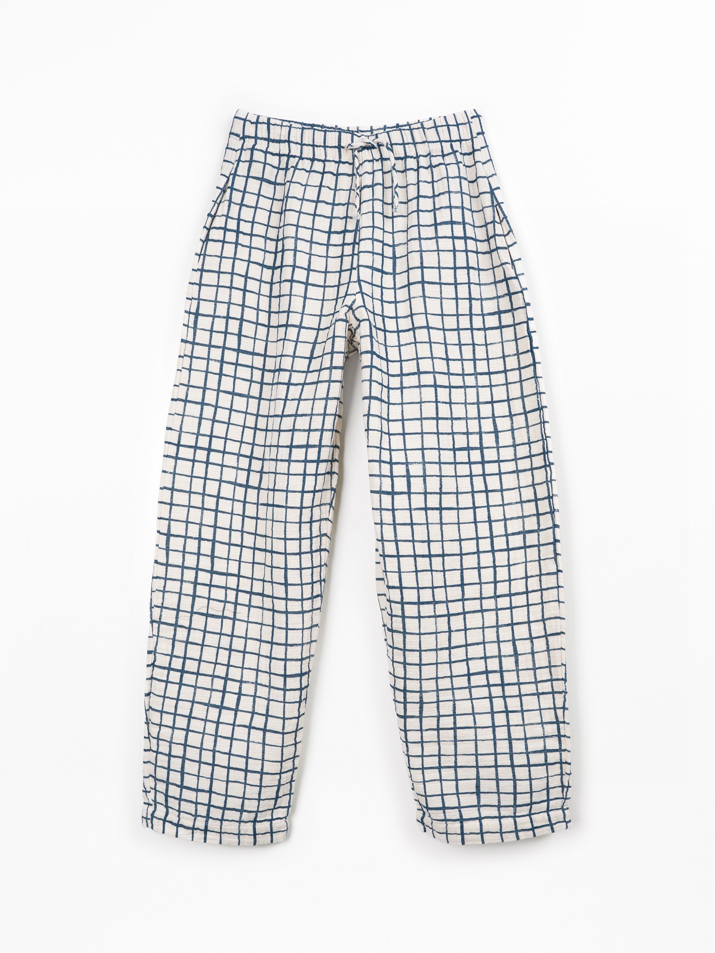 Pantalon en tissu à taille réglable