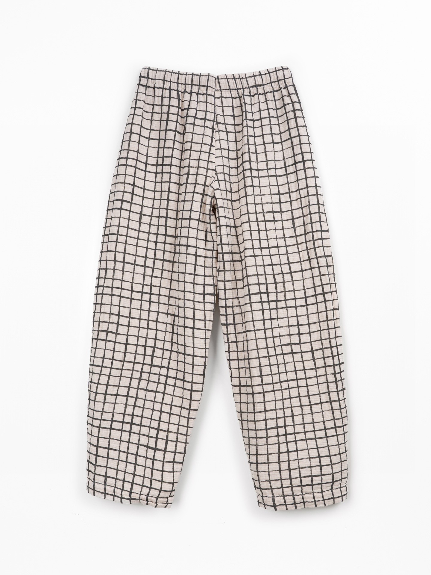 Pantalon en tissu à taille réglable